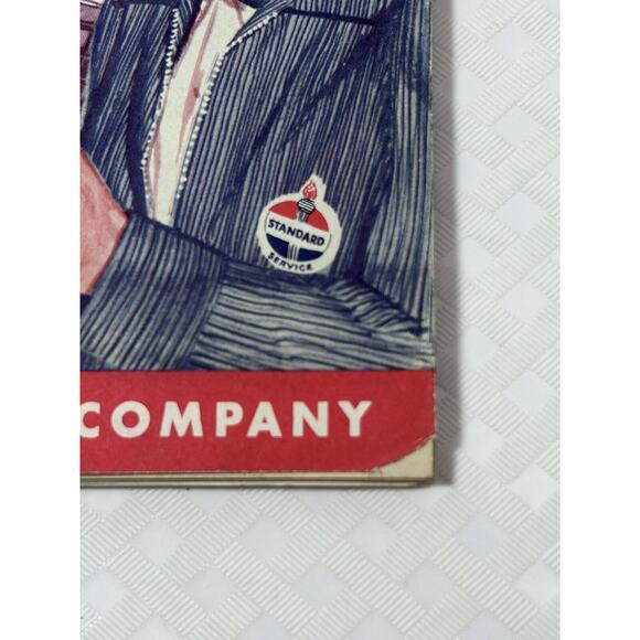 Vintage Standard Amoco Oil Company Central United States Map Advertising - Picture 9 of 13